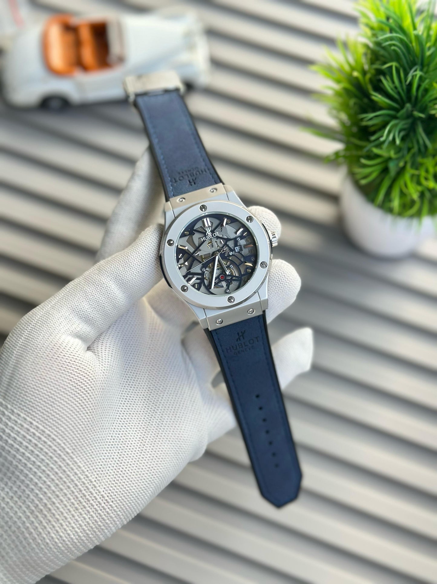 Hublo_t Big Bang skeleton dial