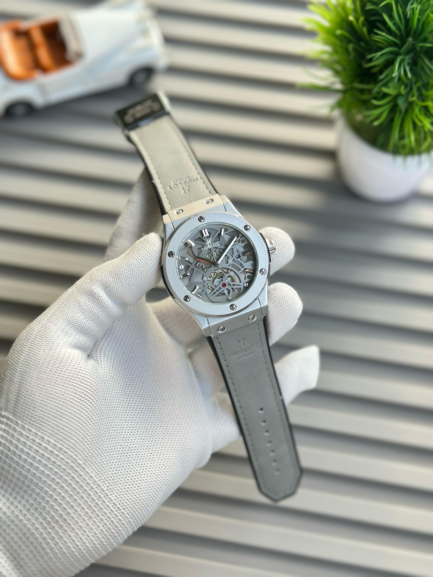 Hublo_t Big Bang skeleton dial