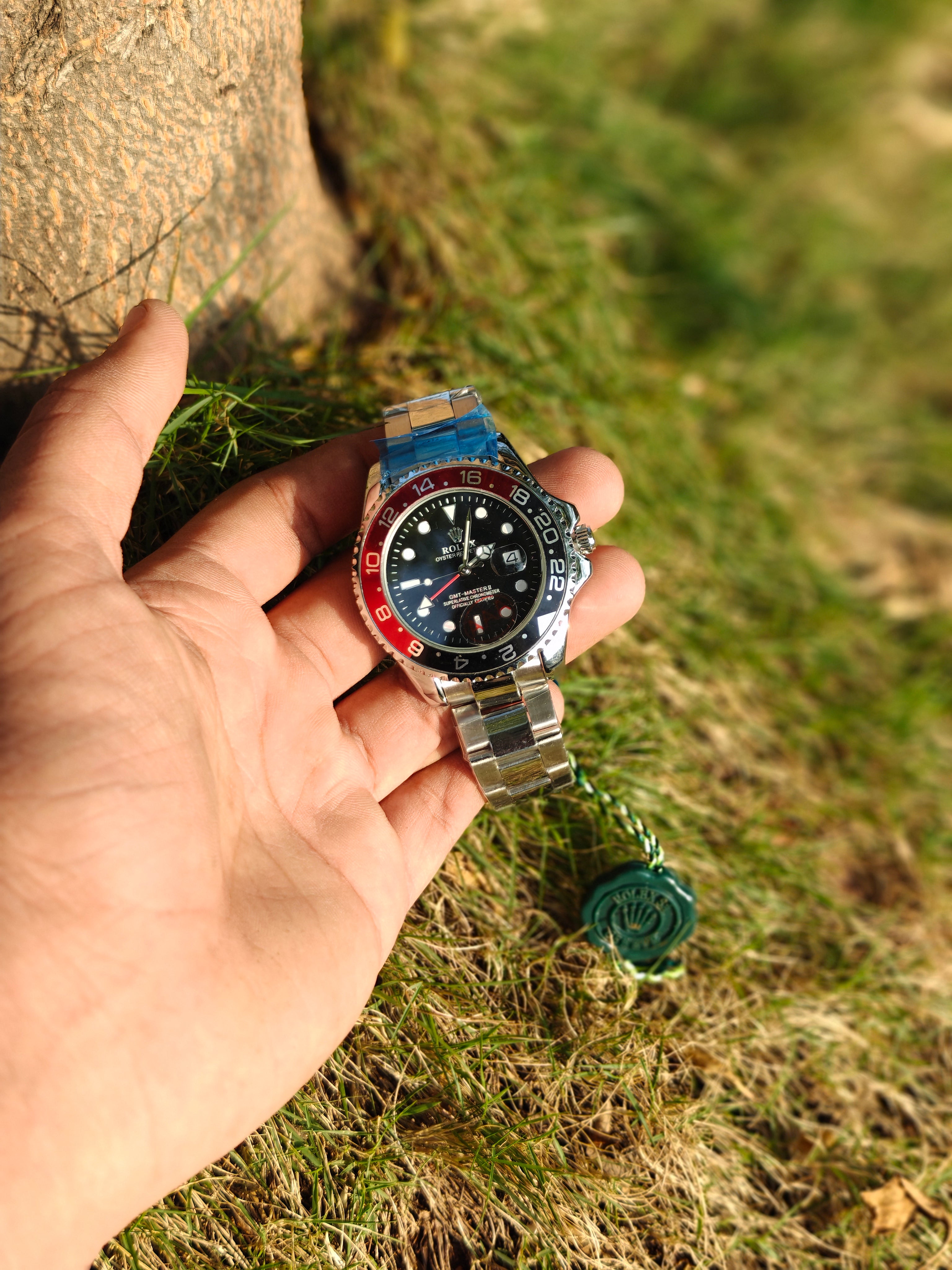 Rolex GMT-Master ll With "Coke" Bezel Men's Watch