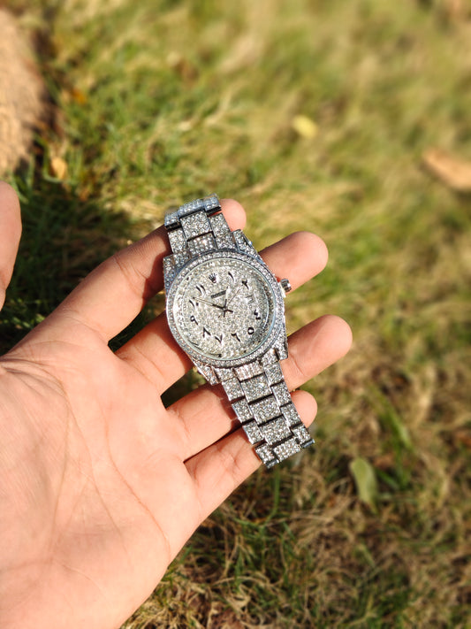 Rolex diamond watch.