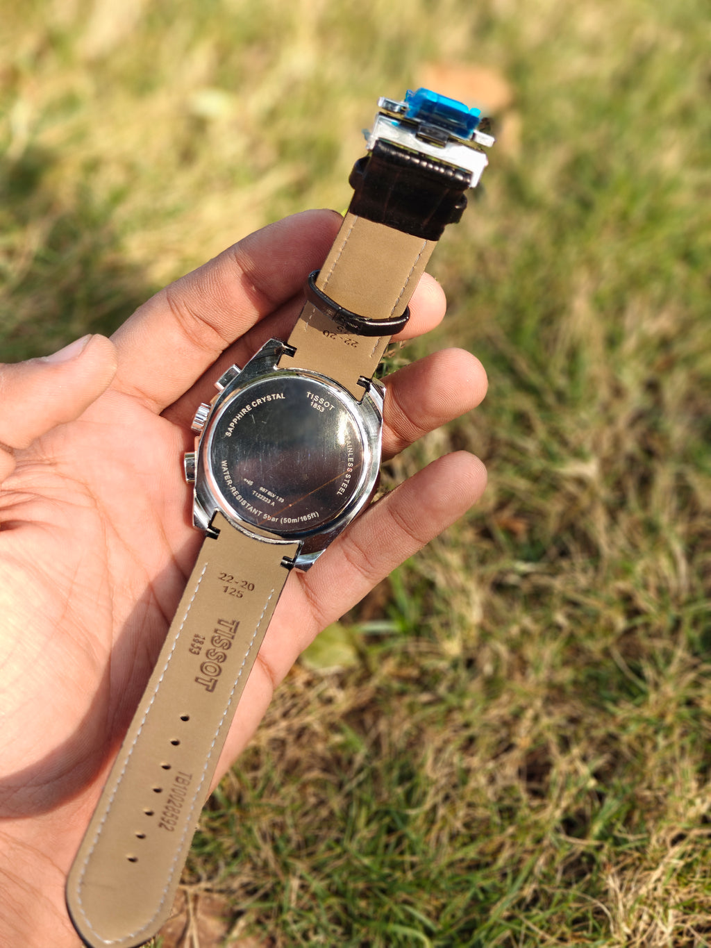 Tissot 1853 All chronograph Leather strap Men's Watch