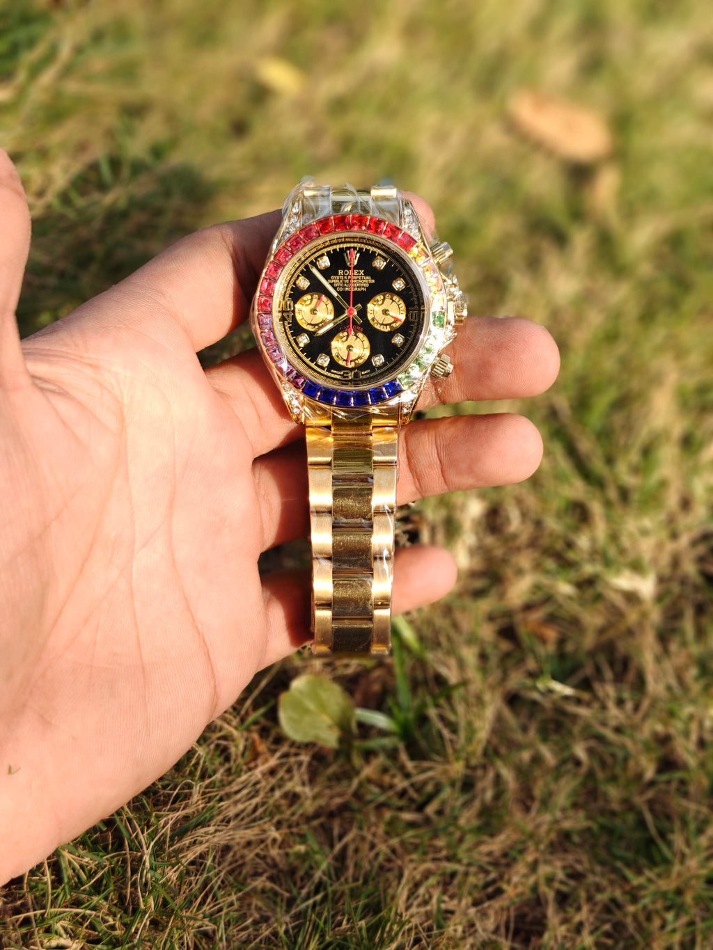 Rolex Cosmograph Daytona Rainbow Edition Men's Watch