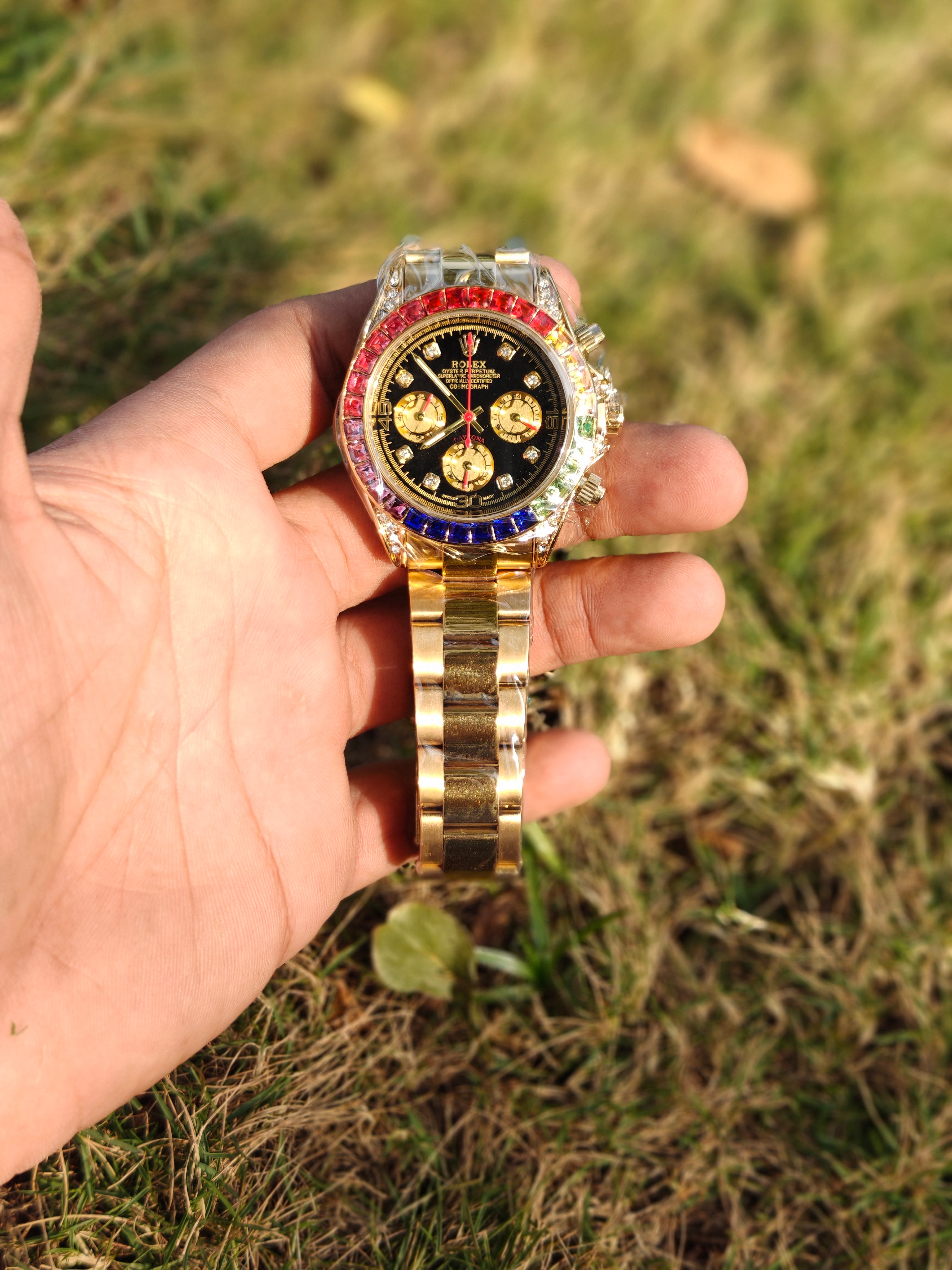Rolex Cosmograph Daytona Rainbow Edition Men's Watch