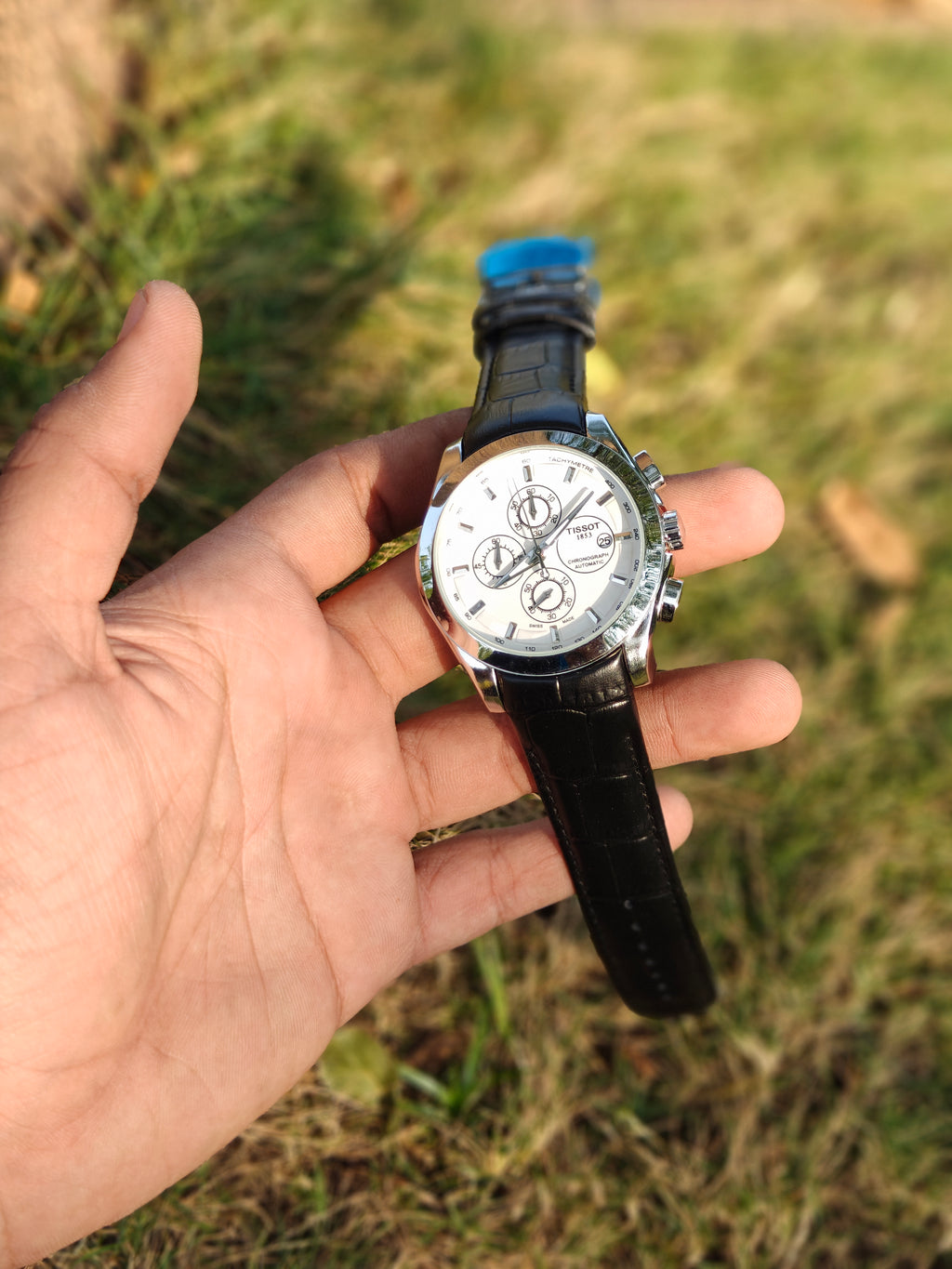 Tissot 1853 All chronograph Leather strap Men's Watch