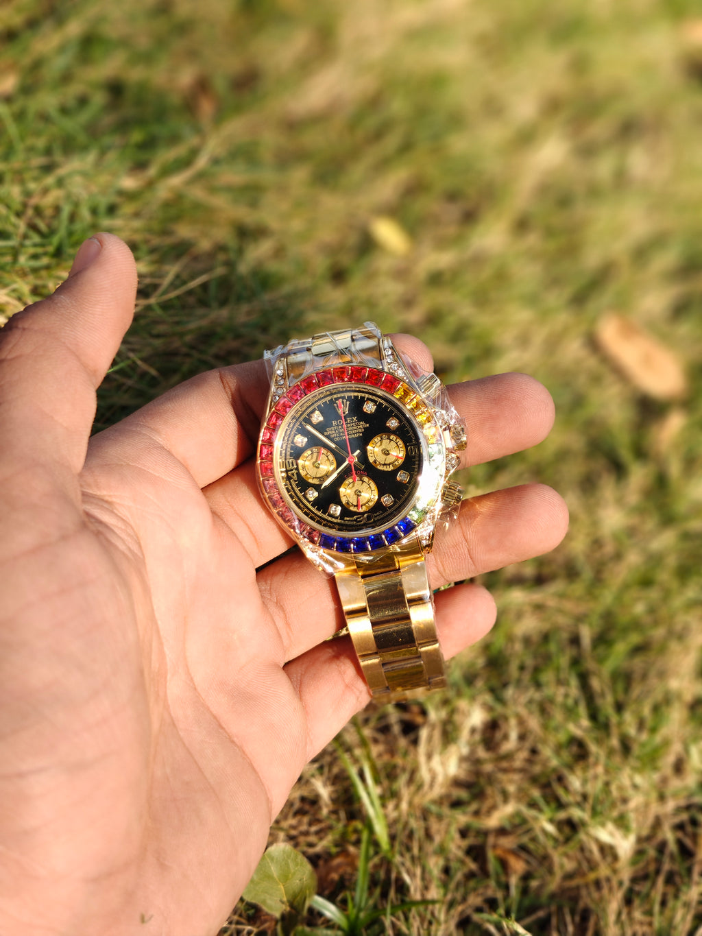 Rolex Cosmograph Daytona Rainbow Edition Men's Watch