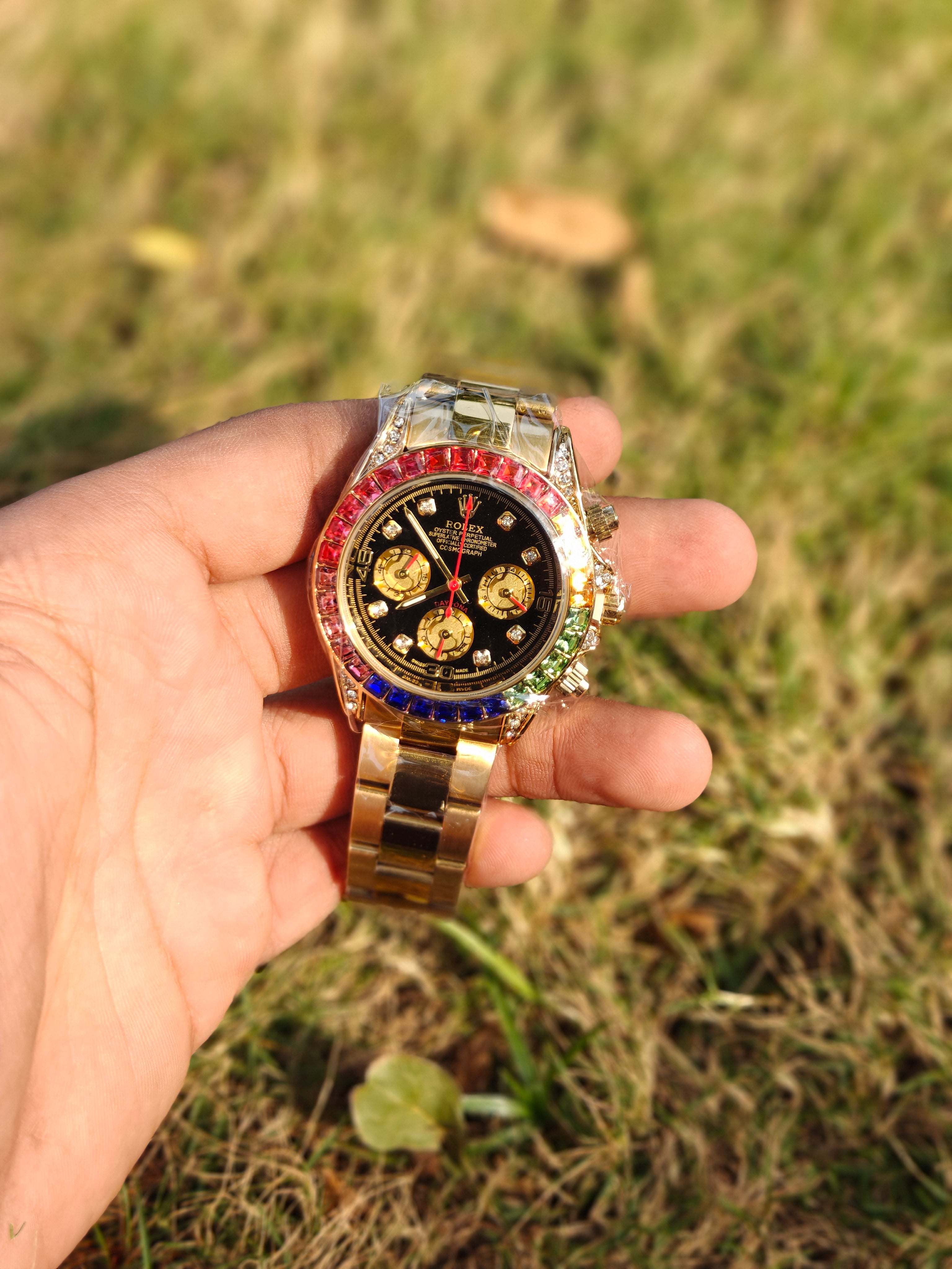 Rolex Cosmograph Daytona Rainbow Edition Men's Watch